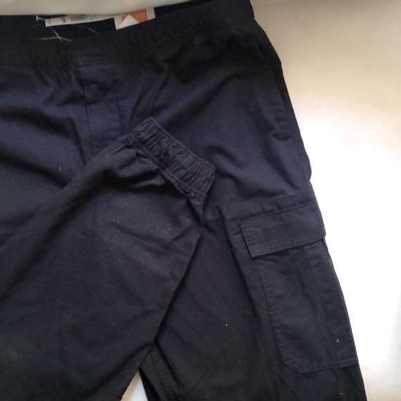 NWT Timberland Men’s Cargo Jogger Pants Black Size 36x30 - Picture 4 of 7